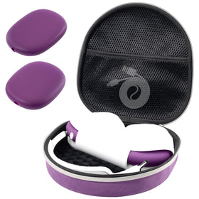 ProCase AirPods Max case front view with purple shell for protection