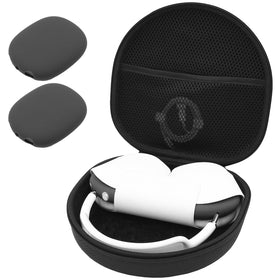 ProCase AirPods Max case front view showing protective shell during travel