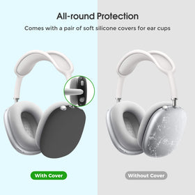ProCase AirPods Max case interior pockets keeping cables organized