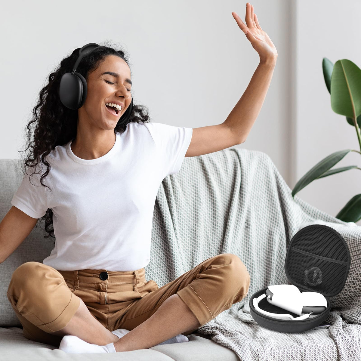 ProCase AirPods Max case travel-ready for flights and commutes