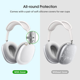 ProCase interior with soft lining cushions AirPods Max and shields against pressure.