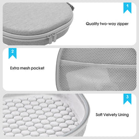 ProCase silicone ear cushion covers protect against dust and wear.