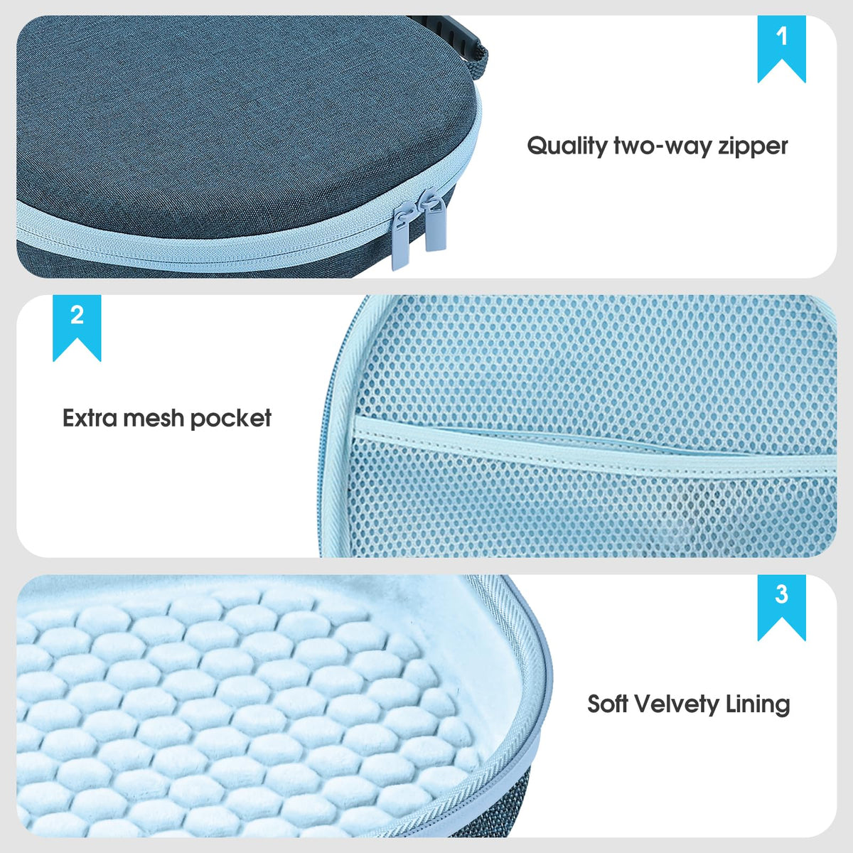 ProCase silicone ear cushion covers protecting AirPods Max cushions.