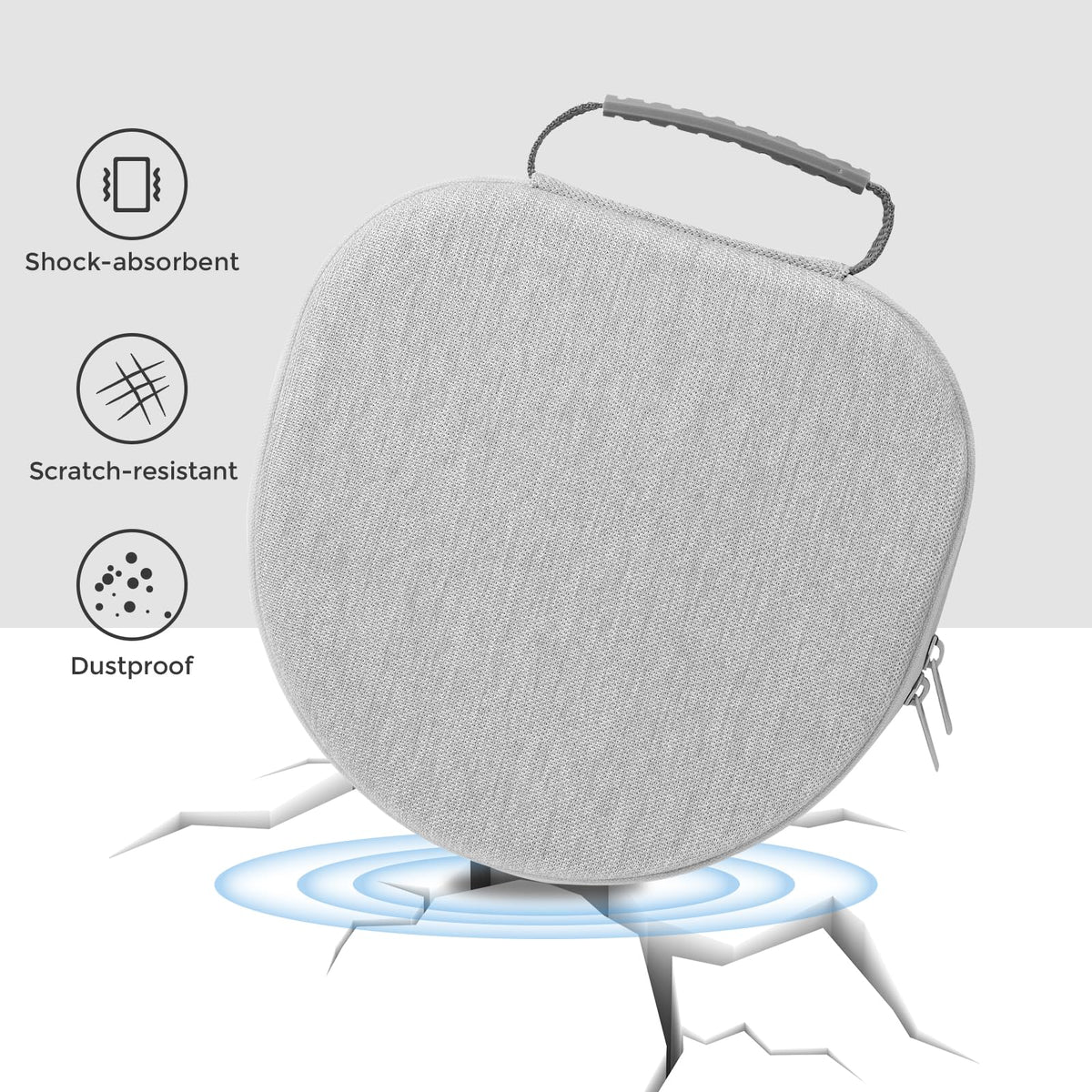 ProCase lightweight, sturdy case fits in backpacks and carry-ons.