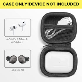ProCase AirPods Pro 2 case zipper opening provides quick, easy access.