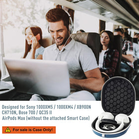 ProCase compact design fits backpacks and luggage easily.