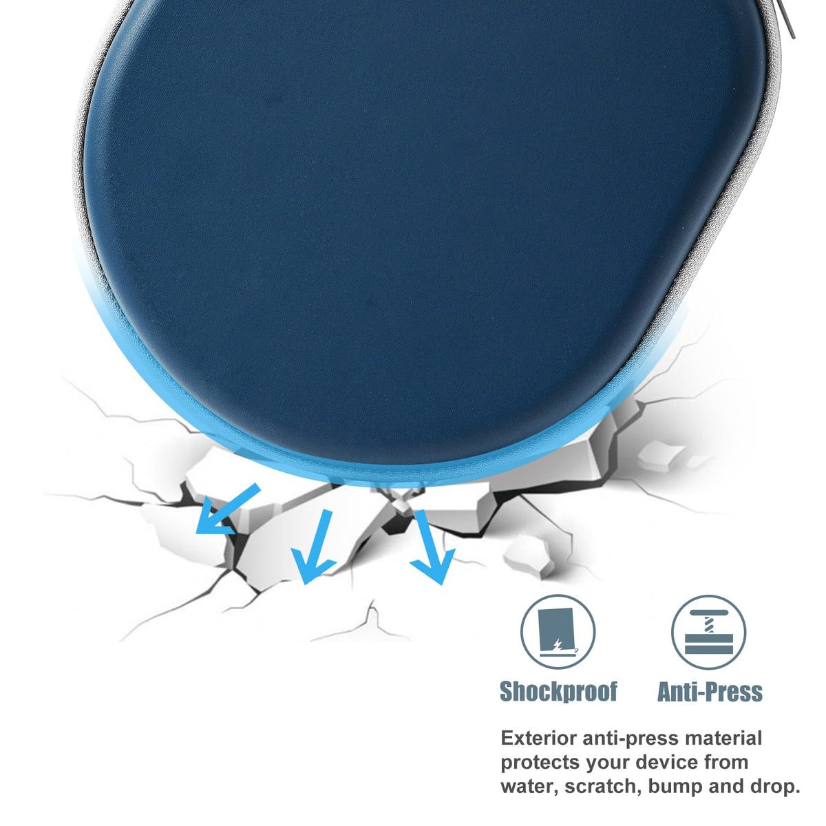 ProCase dust covers protect headphones from dust and lint.
