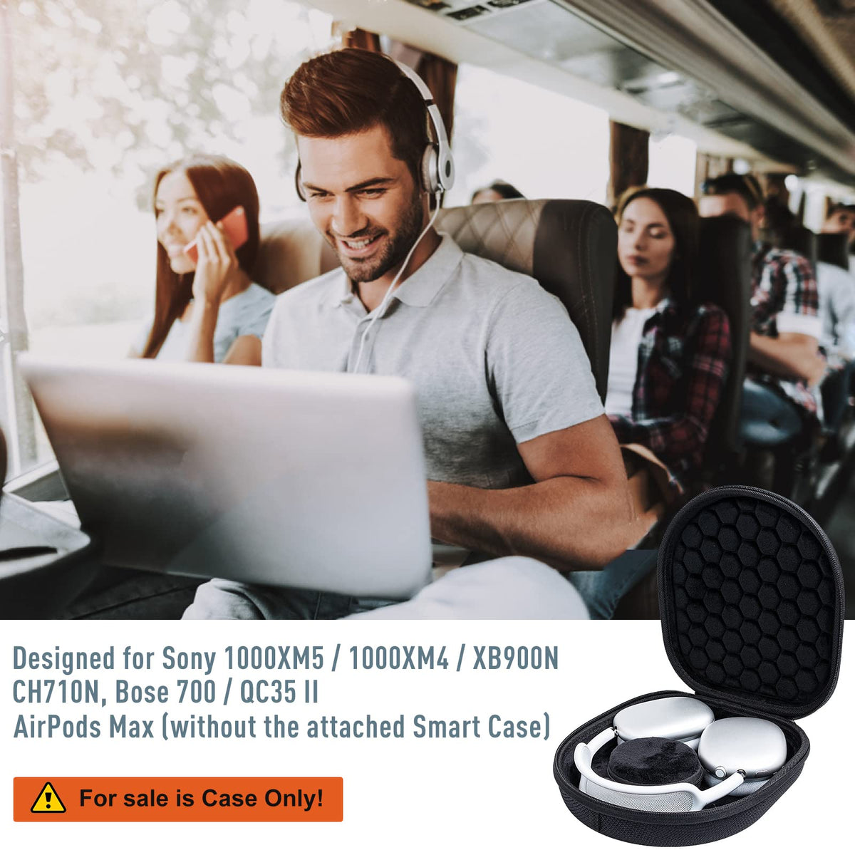 ProCase fits in a backpack or suitcase with room to spare.
