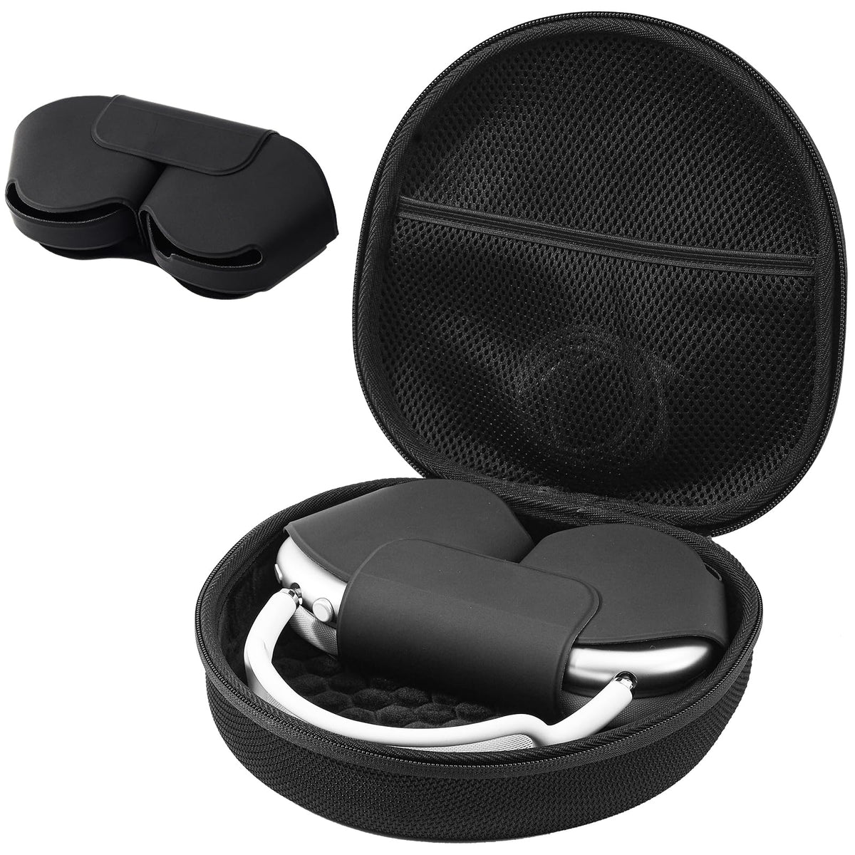 ProCase front closed carrying case showing durable shell and zipper for secure protection