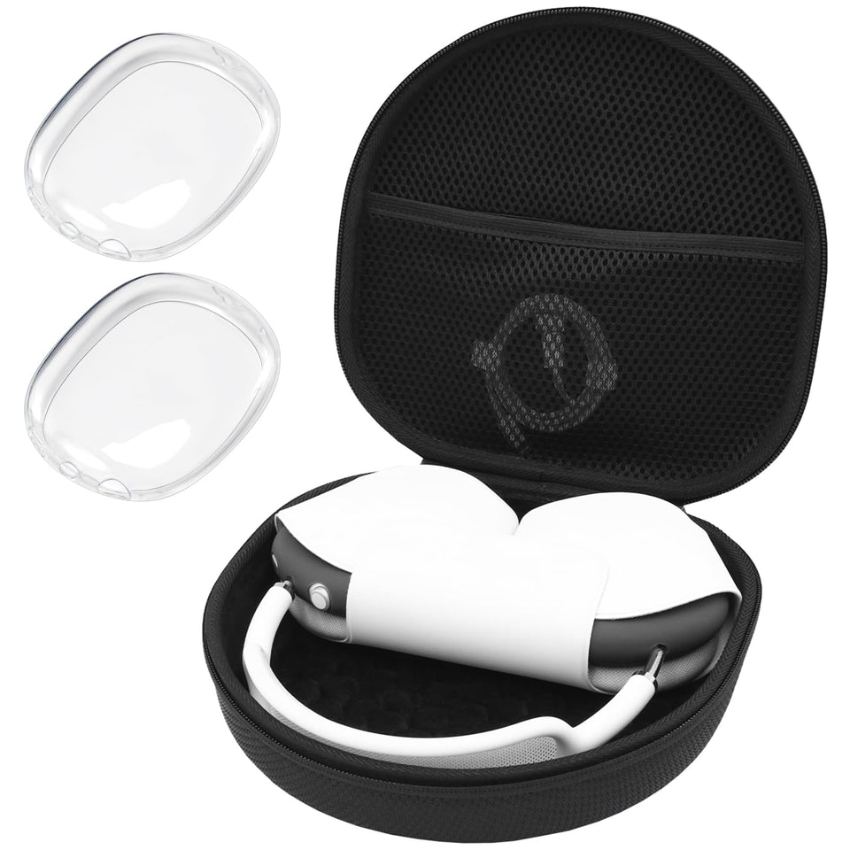 ProCase hard case exterior guards AirPods Max on the go with a rugged EVA shell.