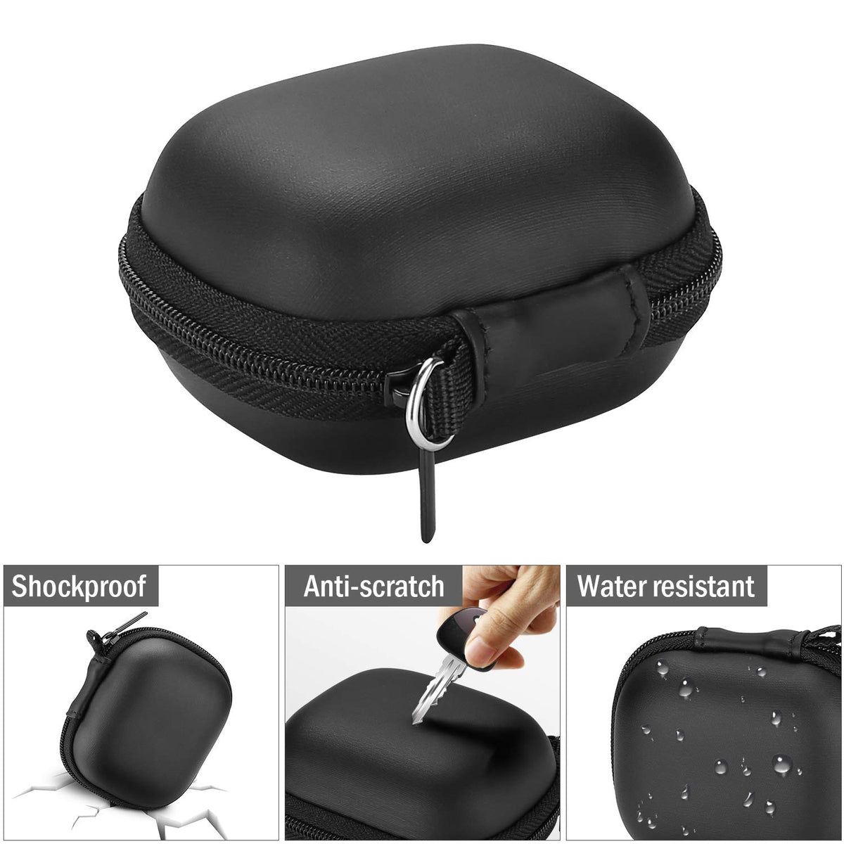 ProCase inner mesh pocket keeps small accessories organized and secure.