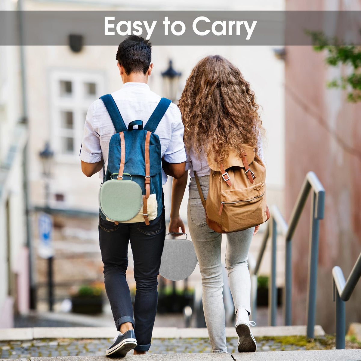 ProCase shockproof EVA shell absorbs shocks during transit