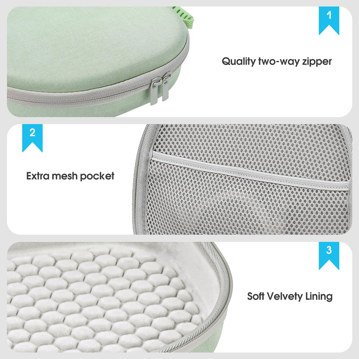 ProCase silicone ear cushion covers guard against dust and wear