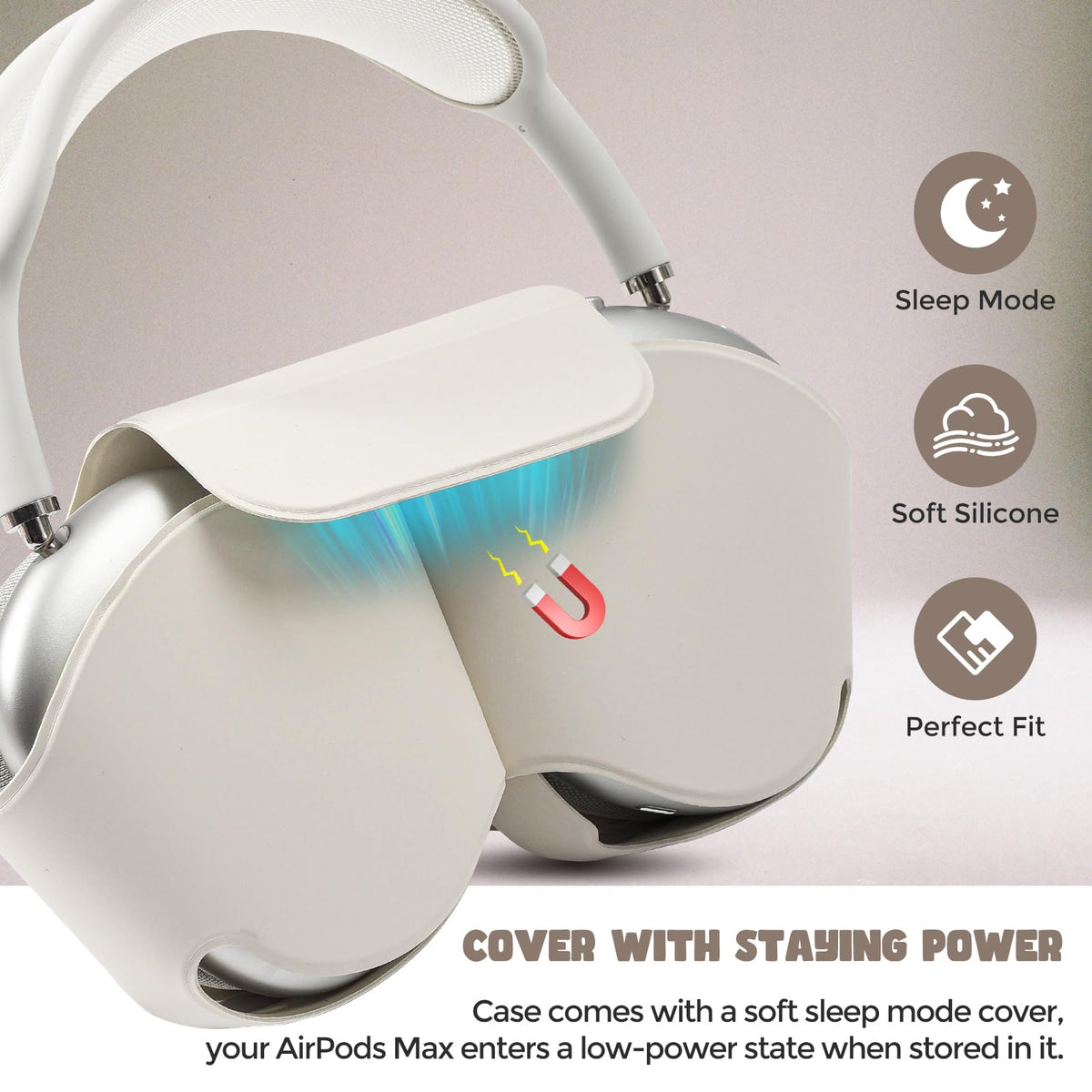 ProCase sleep-mode cover for AirPods Max helps conserve battery on the go