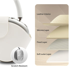 ProCase soft lining with bubble padding cushions AirPods Max inside