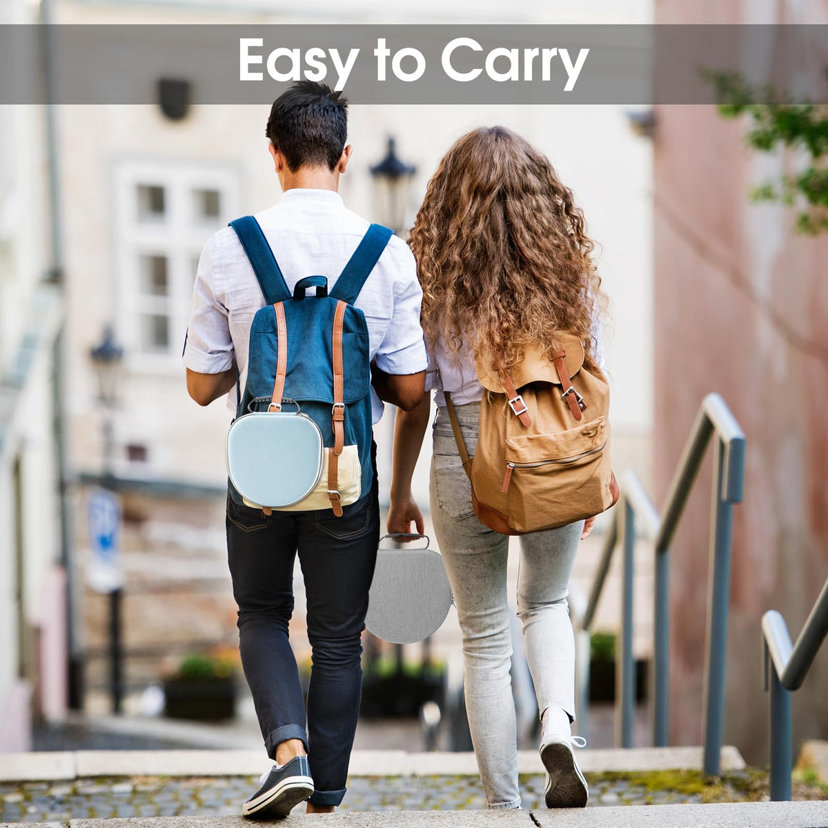 Compact, travel-ready ProCase design fits backpacks and carry-ons with ease