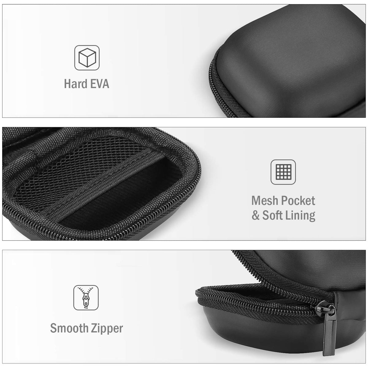 ProCase exterior is water resistant for light weather and splashes.