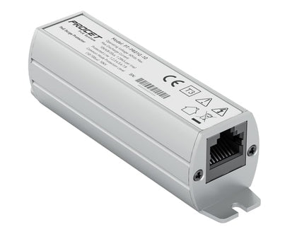 PROCET PT-PR01G-10 front view showing RJ45 ports and rugged housing protecting networks