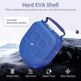 Hidden AirTag compartments in PROfezzion case monitor accessory location