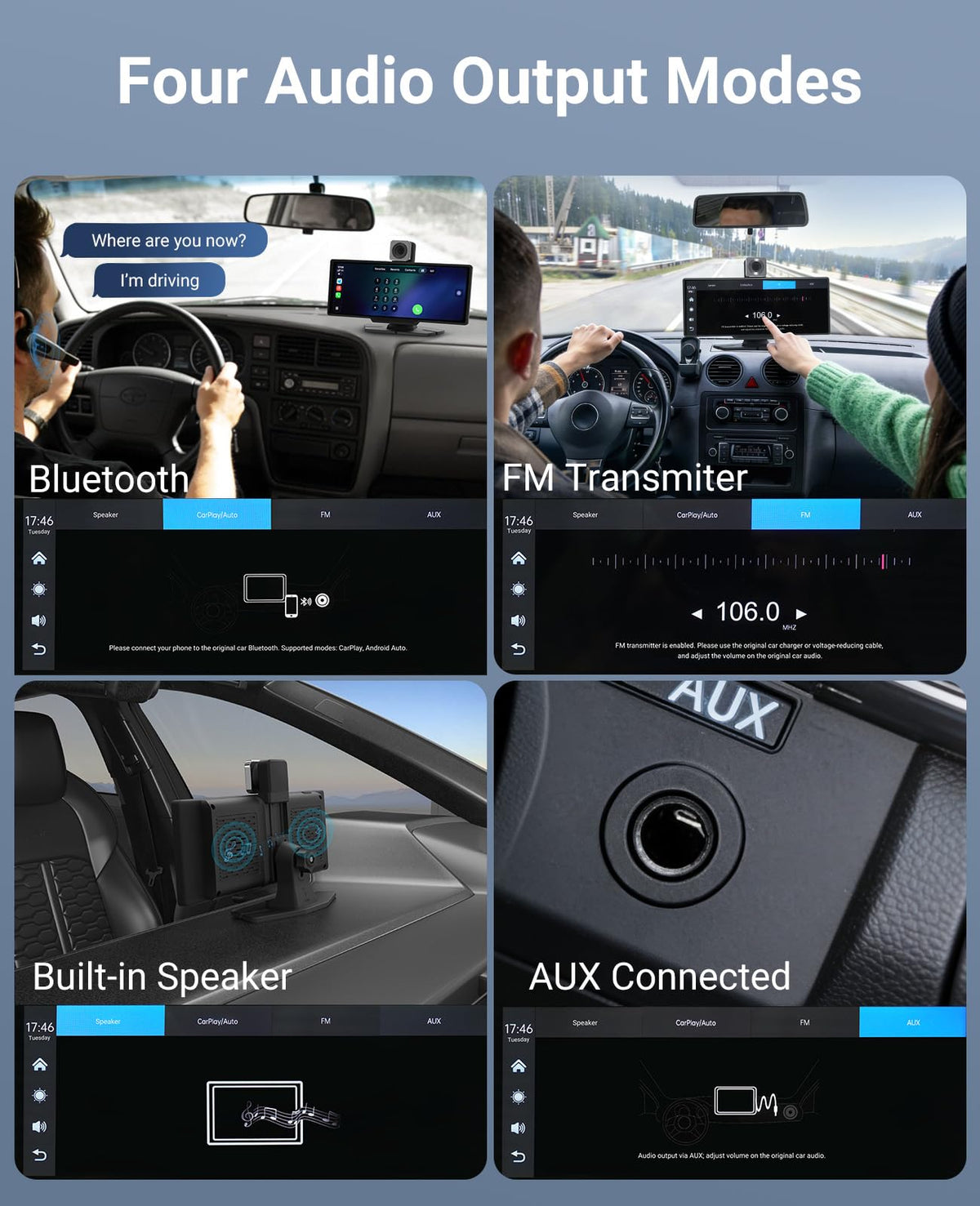 Promoterk universal-fit plug-and-play design fits most vehicles without tools