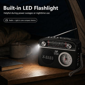 PRONLY LED flashlight in action for power outages or outdoor nights.