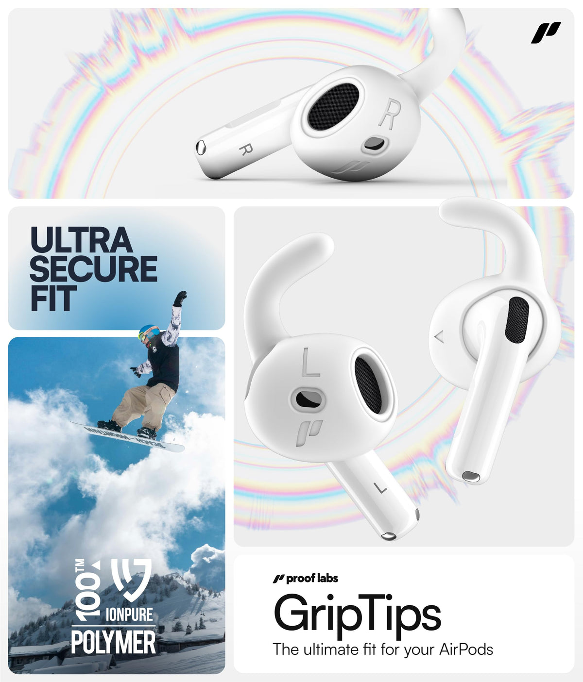 Proof Labs AirPods 4 carabiner for simple on-the-go carry