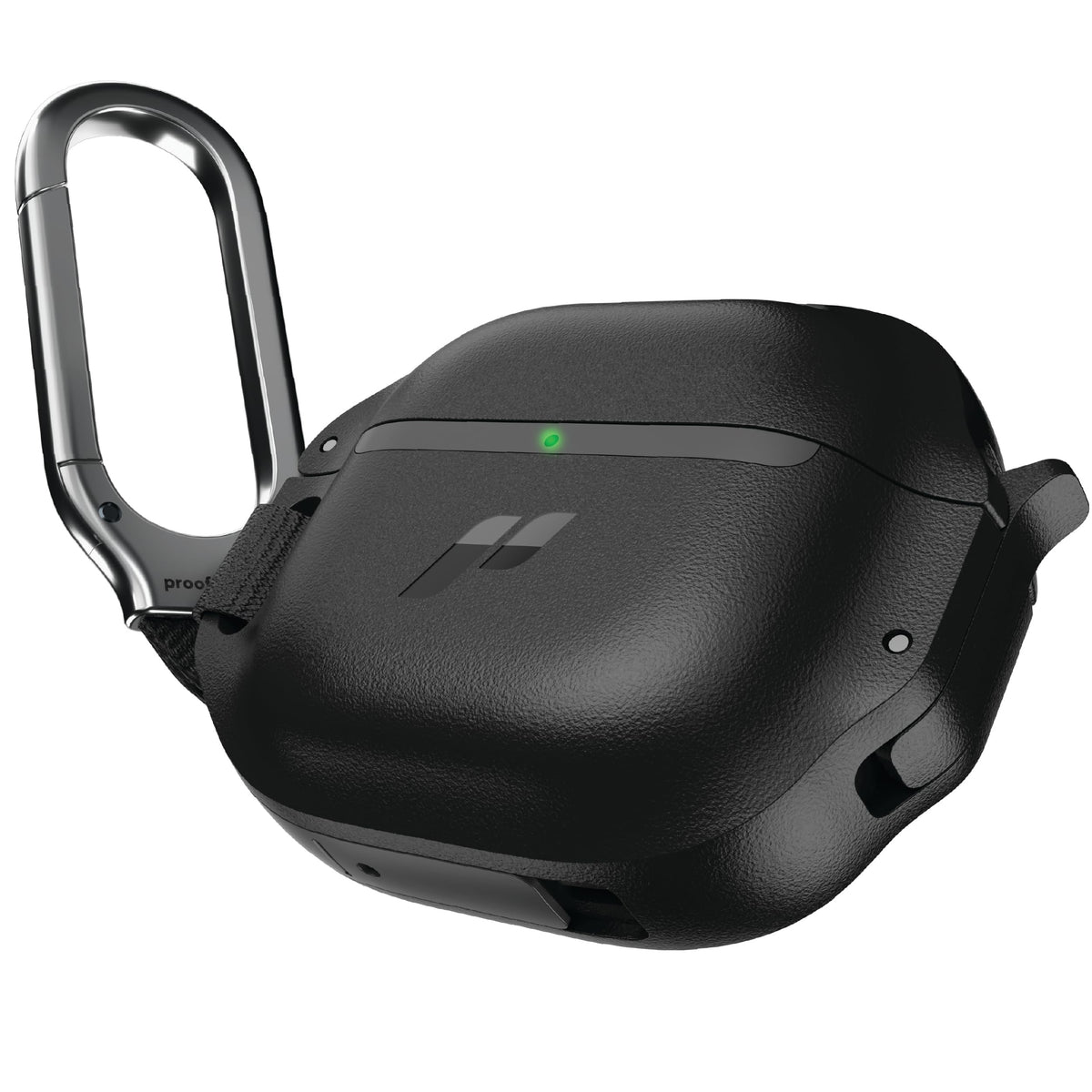Proof Labs AirPods 4 Case with Carabiner for secure hands-free carry