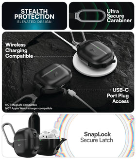 Proof Labs AirPods 4 Case rugged shell protects against drops and bumps