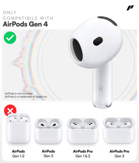 Proof Labs AirPods 4 soft ear tips anti-slip grip