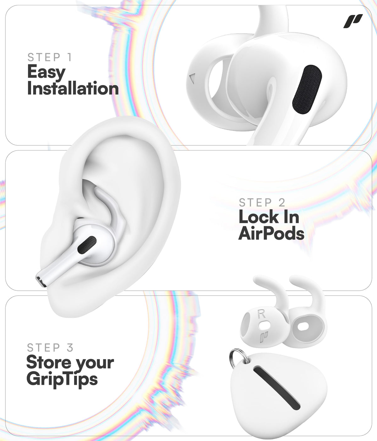 Proof Labs AirPods 4 packaging with included accessories