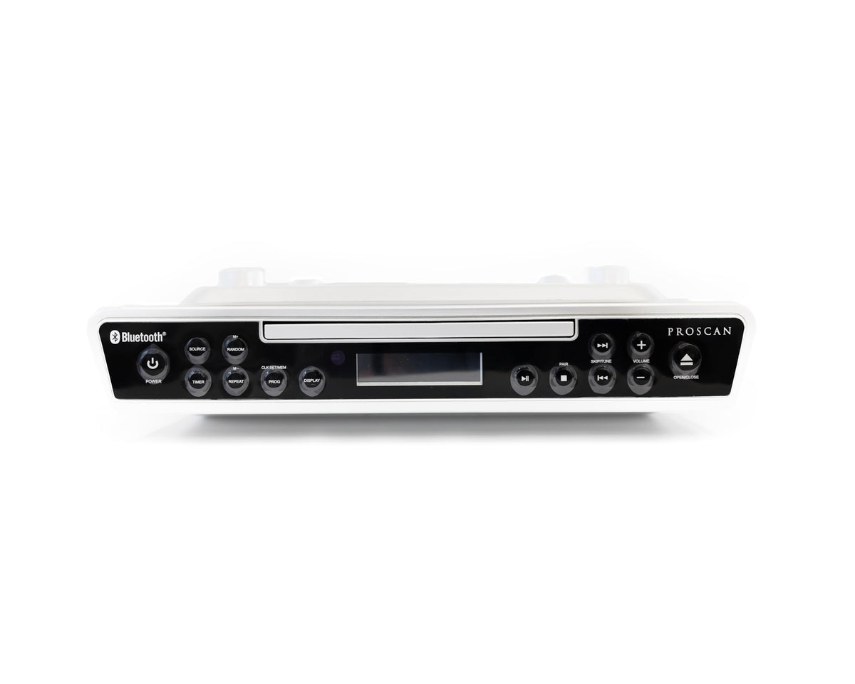 PROSCAN ELITE front panel showing CD slot and buttons, easy access benefit