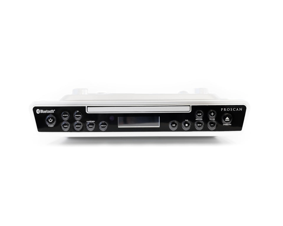 PROSCAN ELITE front panel showing CD slot and buttons, easy access benefit