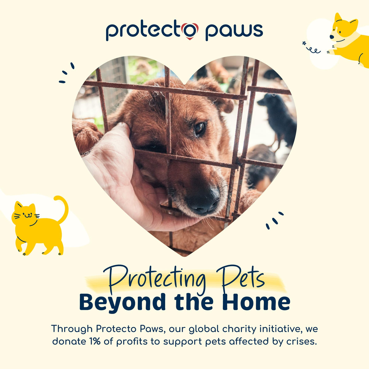 PROTECTO durable cable tubing for pets fits up to standard cords.