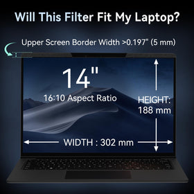 Protescreen in cafe lifestyle using privacy shield to protect on-screen data in public