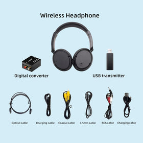PROW 3-5mm cable lets wired use when needed.