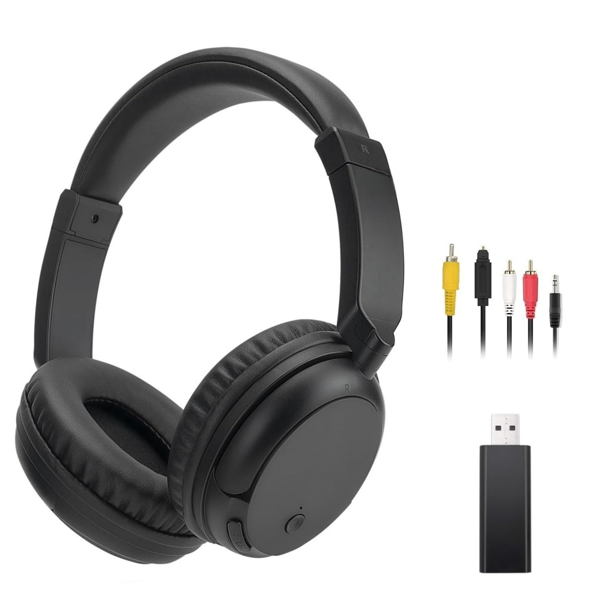 PROW includes coaxial and optical cables for wide TV compatibility.
