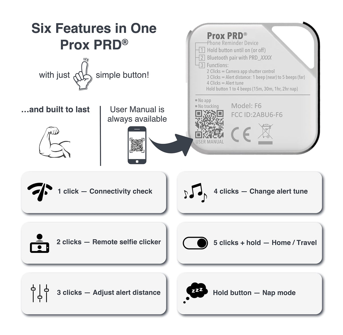 Prox PRD no-subscription setup supports privacy and easy use.