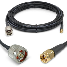 Proxicast 15ft SMA to N coax cable connects devices for stable 4G/5G links.