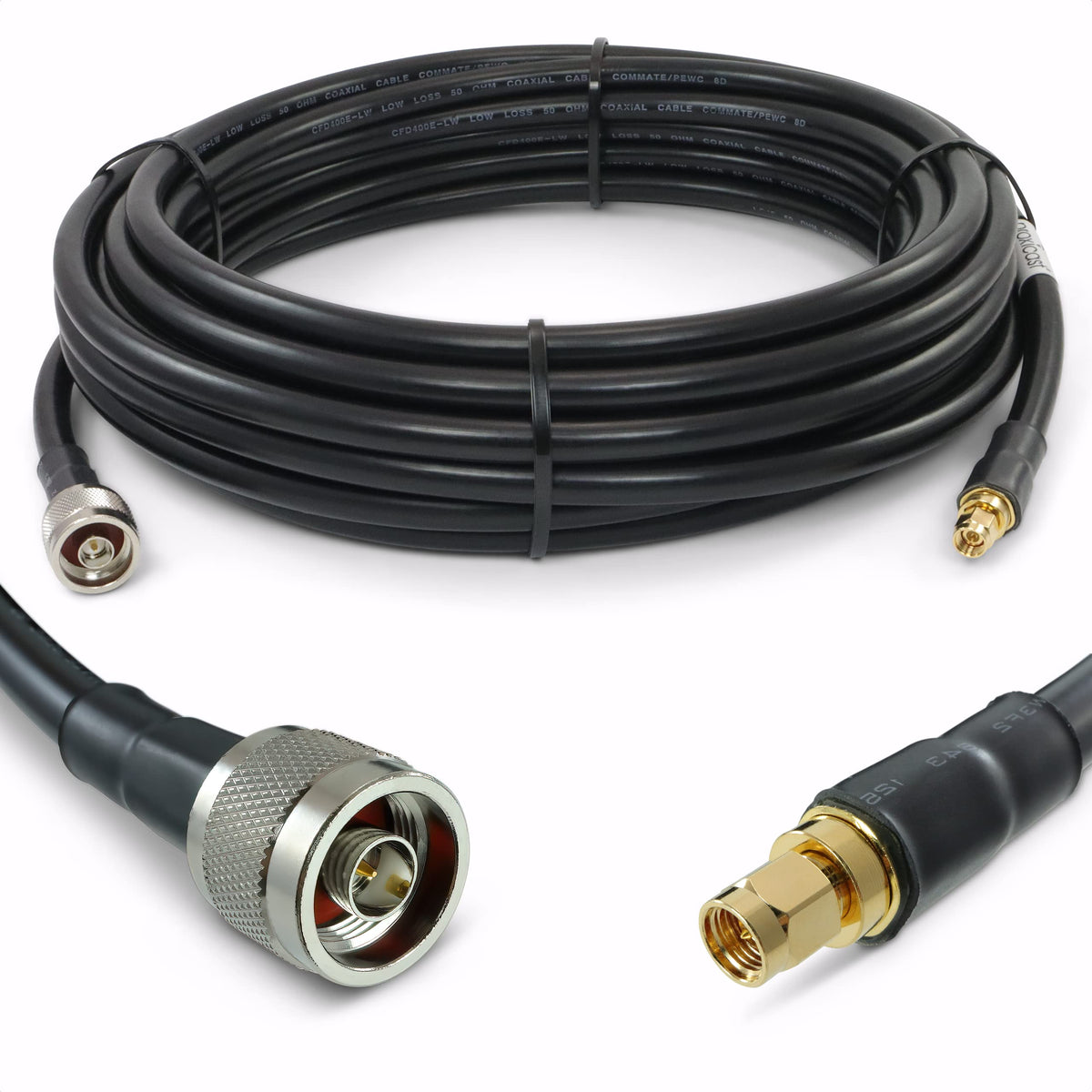 Proxicast 36 ft SMA to N coax cable for outdoor connectivity