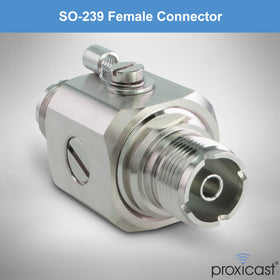 Proxicast arrester DC pass-through and low RF loss for clean signal