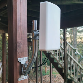 Proxicast rooftop installation showcasing weatherproof materials and reliability