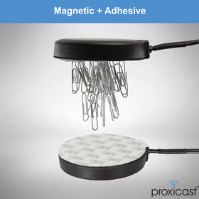 Proxicast underside magnetic mount detail illustrating secure metal mounting benefit