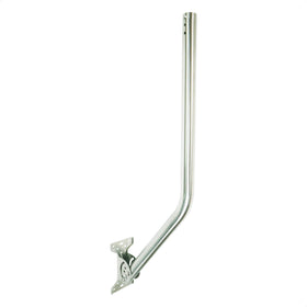 Proxicast Pro-Grade Antenna Mount front view highlights outdoor-ready aluminum construction for reliability.