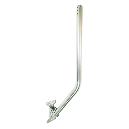 Proxicast Pro-Grade Antenna Mount front view highlights outdoor-ready aluminum construction for reliability.