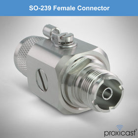 Low RF insertion loss preserves signal strength with 50-ohm impedance.