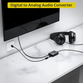 PROZOR 192kHz DAC plug-and-play with Blu-ray players for quick setup