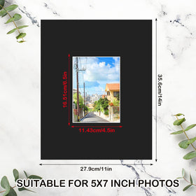 Prudiut beveled-core mat adds depth to 5x7 displays.