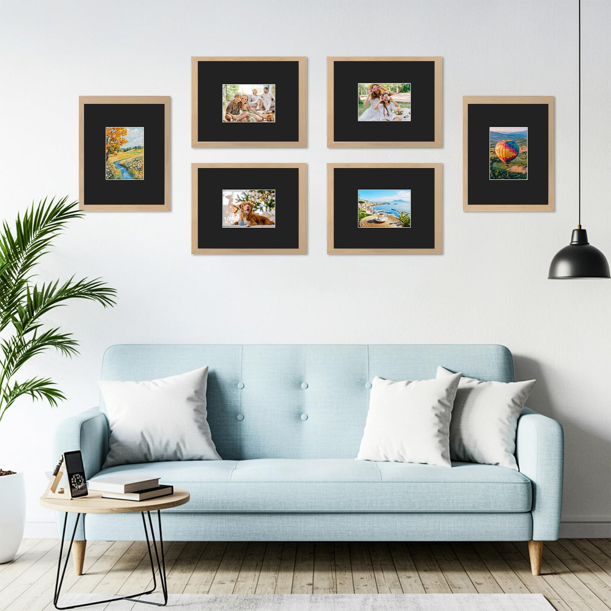 Prudiut 15-pack picture mats for multiple framing projects.