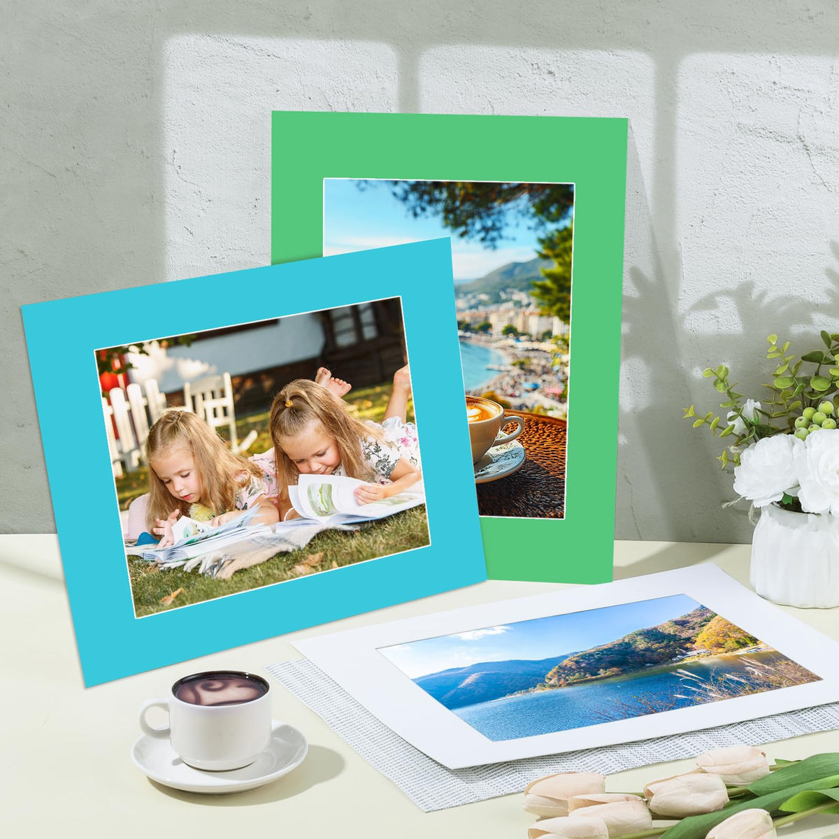 Prudiut decorative display mats with varied colors for memories.