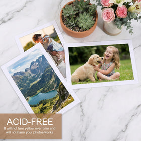 Prudiut frame decoration protects artwork while adding polish.